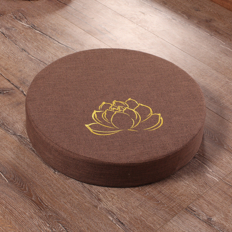 Linen Lotus Meditation Futon