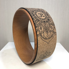 Cork Yoga Wheel